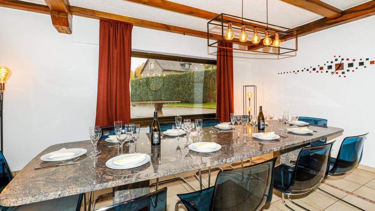 Luxueuse Et Spacieuse Villa Avec Sauna Et Piscine Malmedy Luaran gambar