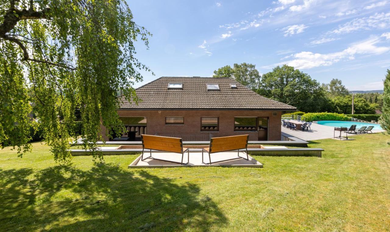 Luxueuse Et Spacieuse Villa Avec Sauna Et Piscine Malmedy Luaran gambar